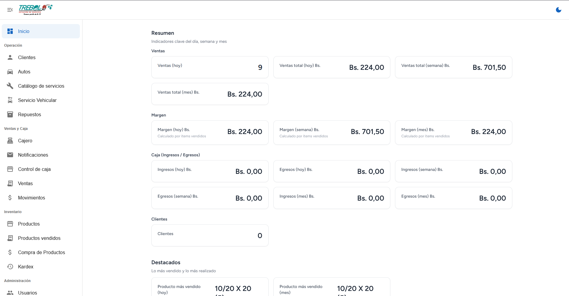 Sistema de venta POS